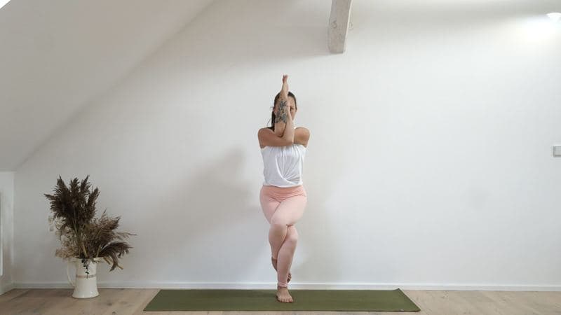 Eagle Pose