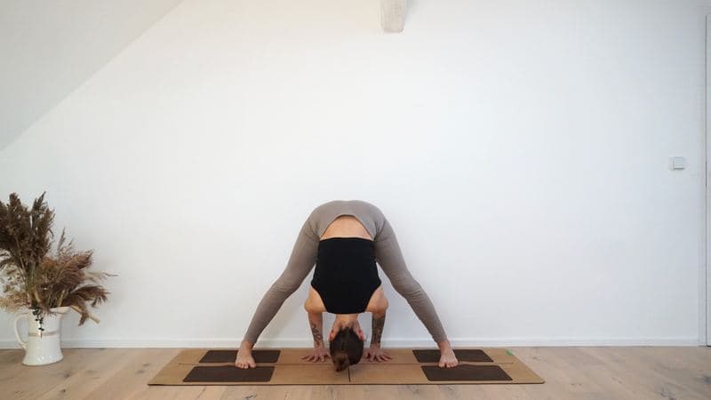 Wide-Legged Standing Forward Bend