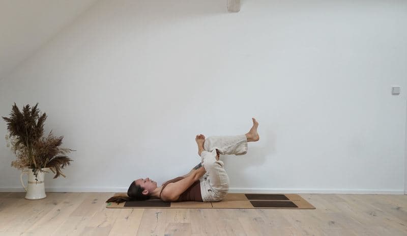 Reclining Pigeon Pose