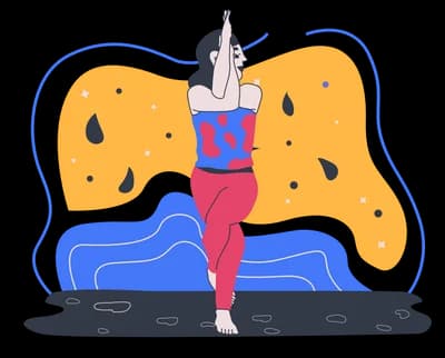 Eagle Pose