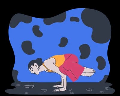 Side Crow Pose